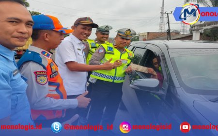 Polres Mesuji Periksa Kelayakan Angkutan Umum Jelang Mudik