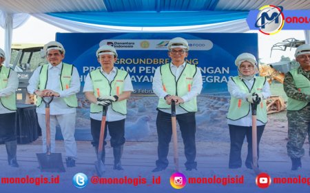 Pemprov Lampung, Kementan dan PTPN I Lakukan Groundbreaking Hilirisasi Ayam Terintegrasi 