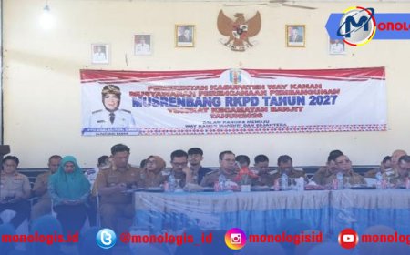 Menuju Kampung Mandiri, Musrenbang Banjit Fokus Infrastruktur, Hilirisasi Dan Lingkungan