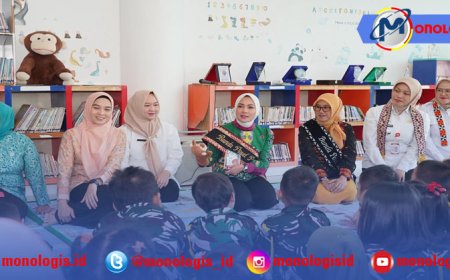 Bunda PAUD Provinsi Lampung Ajak Anak Berani Berkarya Lewat Gebyar Mewarnai