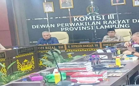 PAD Lampung Disorot! Komisi III DPRD Panggil OPD
