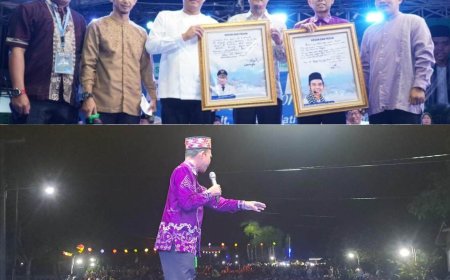 Ribuan Jamaah Hadiri Tabligh Akbar UAS di Tulangbawang Barat