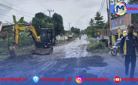Antisipasi Terhambatnya Mobilitas Warga Selama Puncak Musim Hujan dan Ramadan, Pemprov Lampung Tutup Jalan Berlubang