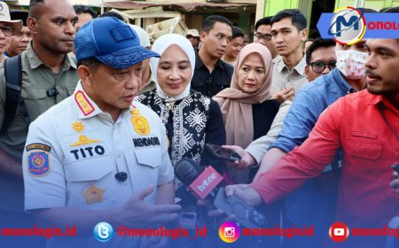Kasatgas Tito Tinjau Progres Pembersihan Lumpur di Permukiman Aceh Tamiang oleh Praja IPDN