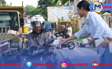 Seluruh Kantor Operasional Bank Lampung Gelar Berbagi Takjil  