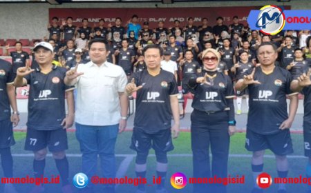 DPRD Meriahkan Turnamen Mini Soccer IJP Lampung