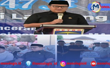 Ketua DPRD Lampung Pimpin Safari Ramadan di Metro