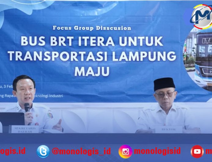 Pemprov Lampung Dorong BRT ITERA Jadi Proyek Percontohan Transportasi Publik Modern