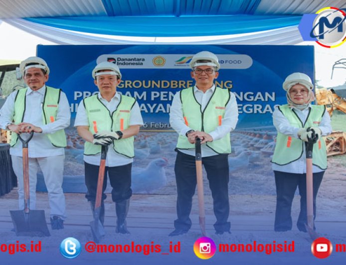 Pemprov Lampung, Kementan dan PTPN I Lakukan Groundbreaking Hilirisasi Ayam Terintegrasi 