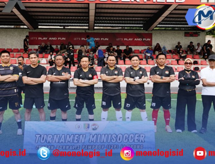 Lewat Mini Soccer, Pemprov Lampung dan Jurnalis Perkuat Sinergi Pembangunan Daerah