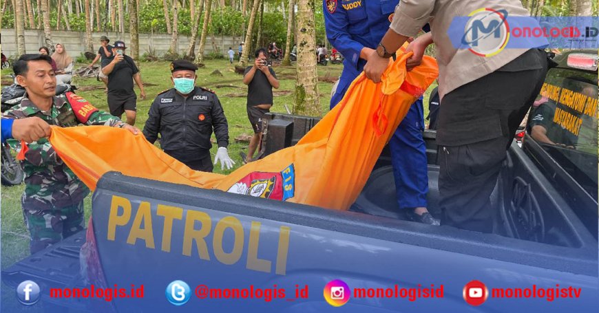 Jenazah Tak Utuh di Pantai Walur Dibawa ke RS Bhayangkara untuk Autopsi