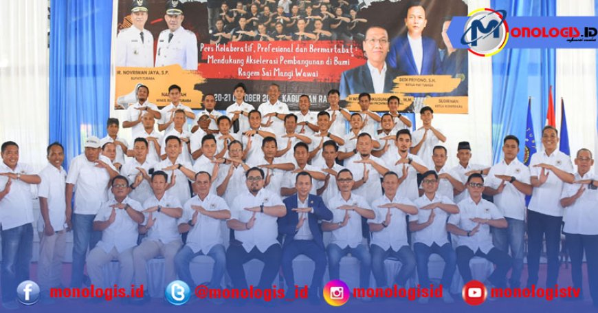 HPN 2026 di Banten, PWI Tubaba Perkuat Profesionalisme dan Solidaritas Pers. 