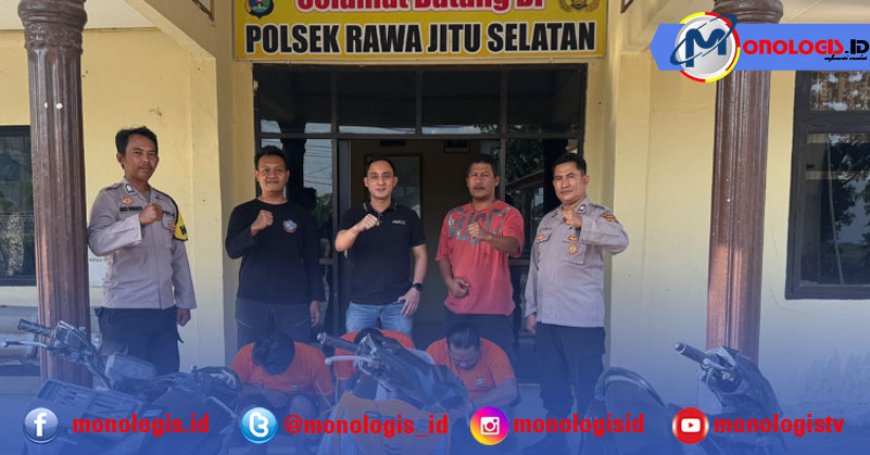Berkedok Wartawan, Tiga Pelaku Pemerasan Dibekuk Polsek Rawajitu Selatan! Korban Diperas Rp30 Juta Dengan Ancaman Foto Asusila