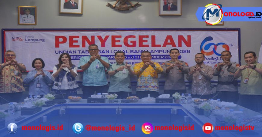 Untuk Transparansi Undian, Bank Lampung Segel Perangkat Undiannya