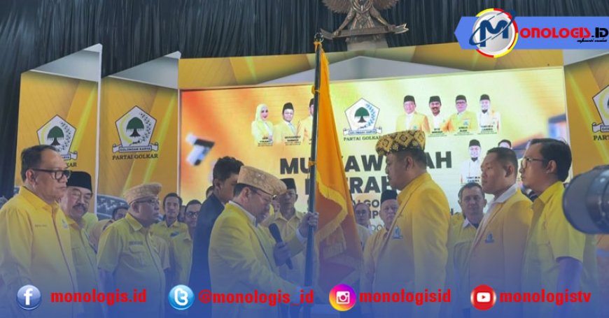 Musa Ahmad Terpilih Aklamasi Sebagai Ketua Golkar Lampung Tengah 2026 -2031