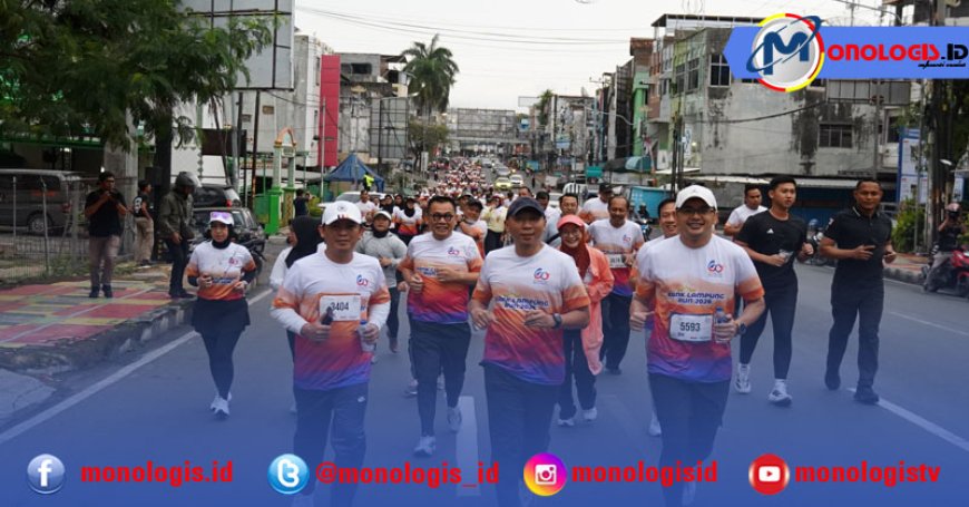 Gubernur Lepas Peserta Bank Lampung RUN 2026, Apresiasi Kontribusi untuk UMKM
