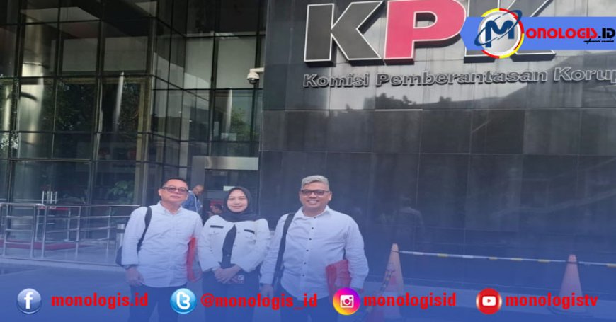 LSM Pro Rakyat Sambangi KPK, Minta Lampung Dibersihkan Dari Para Koruptor