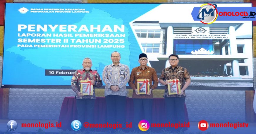Pemprov Lampung Perkuat Akuntabilitas lewat Tindak Lanjut LHP BPK