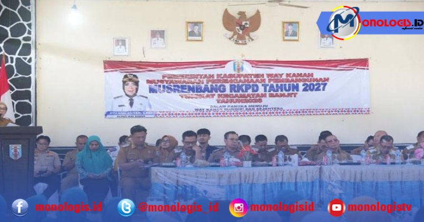 Menuju Kampung Mandiri, Musrenbang Banjit Fokus Infrastruktur, Hilirisasi Dan Lingkungan
