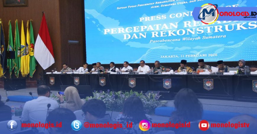 Satgas PRR Percepat Pembangunan Hunian Pascabencana di Sumatera
