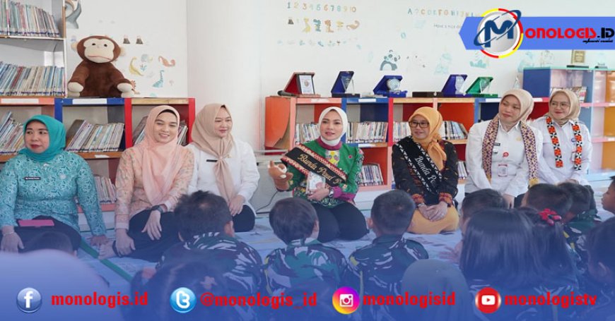 Bunda PAUD Provinsi Lampung Ajak Anak Berani Berkarya Lewat Gebyar Mewarnai