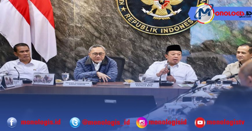 Bahas Implementasi Perpres 4/2026 tentang Pengendalian Alih Fungsi Lahan Sawah, Menteri Nusron Paparkan Roadmap Penetapan LSD di 2026