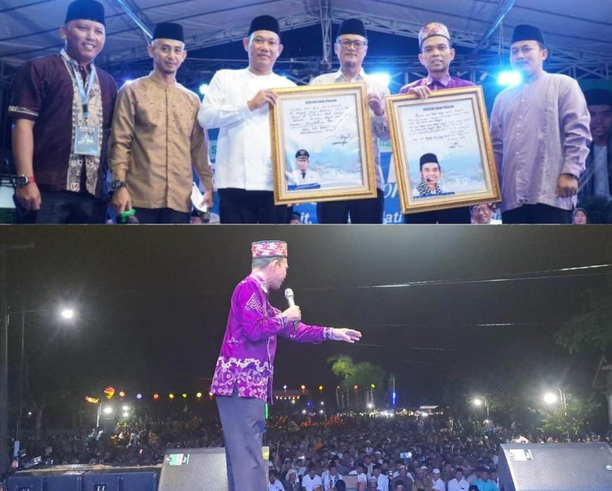 Ribuan Jamaah Hadiri Tabligh Akbar UAS di Tulangbawang Barat