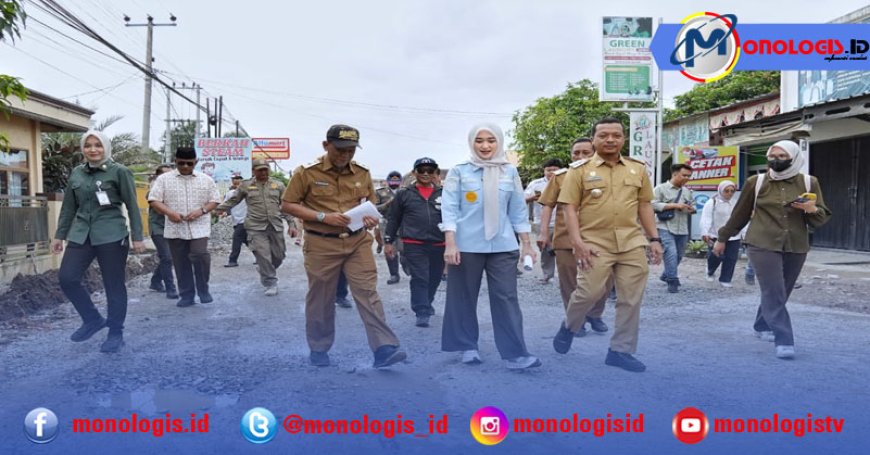 Pemprov Percepat Penanganan Jalan, Wagub Tinjau Langsung Perbaikan Ruas Pringsewu–Pardasuka