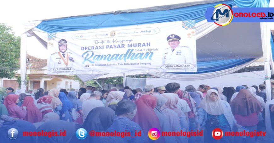 Pasar Murah Ramadhan 2026, Digelar Serentak Oleh Pemkot Bandarlampung