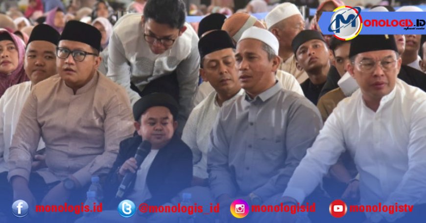 Giri Akbar Hadiri “Doa untuk Negeri” di Masjid Raya Al-Bakrie