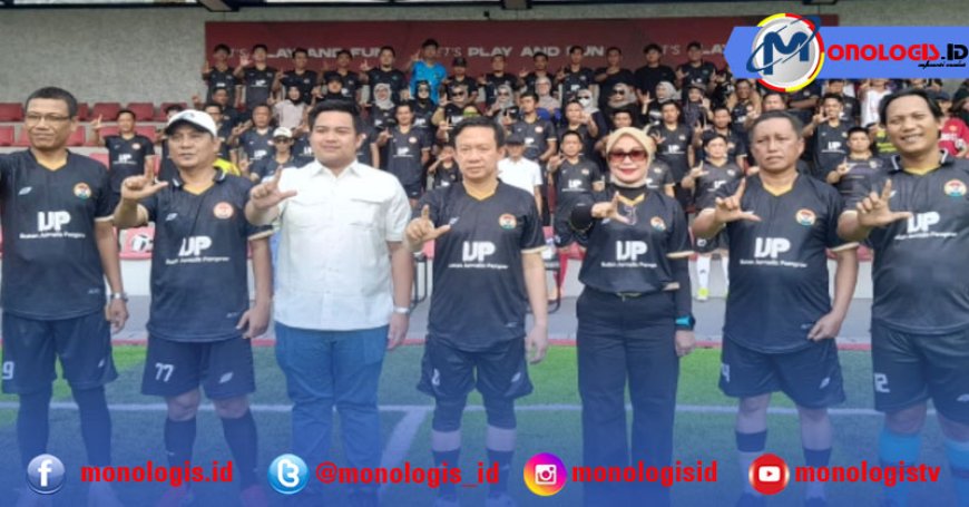 DPRD Meriahkan Turnamen Mini Soccer IJP Lampung