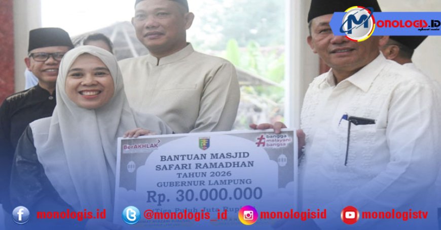 DPRD Lampung: Safari Ramadan Wadah Memperkuat Ukhuwah Islamiyah