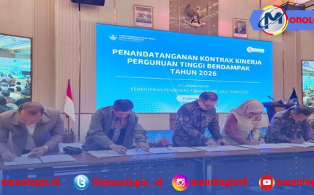 Unila Tanda Tangani Kontrak Kinerja Perguruan Tinggi Berdampak 2026