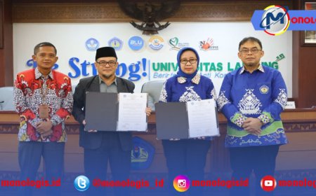 UNTIDAR dan UNILA  Lakukan MOU Kolaborasi Penguatan Kualitas Pendidikan