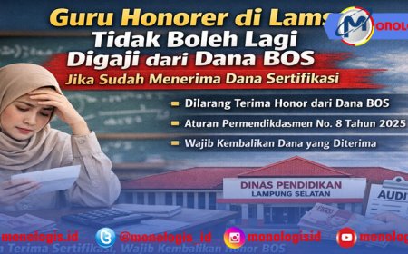 Sudah Terima Sertifikasi, Guru Honorer Tak Boleh Lagi Digaji dari Dana BOS: Simak Penjelasannya