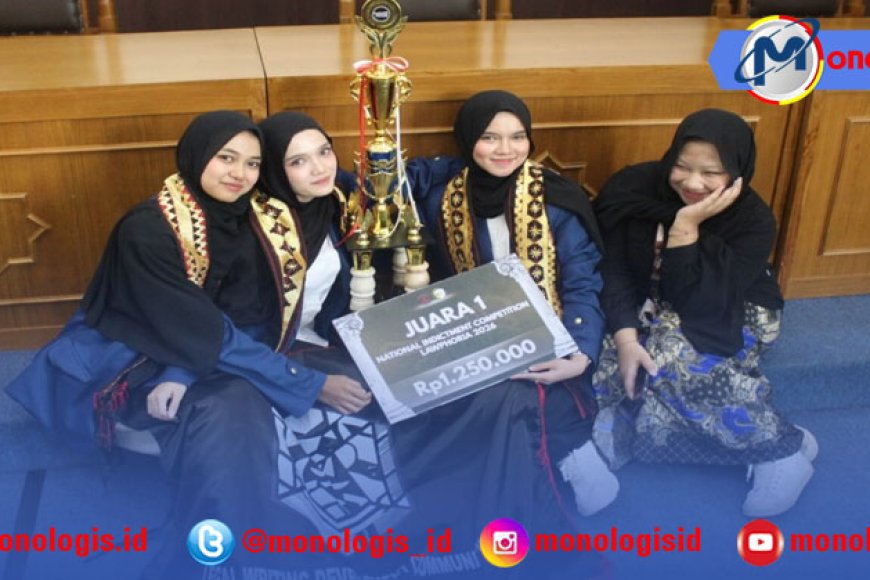 Mahasiswa FH UNILA Raih Juara Legal Writing di Jogyakarta - Monologis.ID