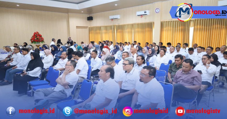 Kelulusan Tepat Waktu dan Akreditasi Jadi Bahasan Rektor Di Acara Pisah Sambut FT Unila