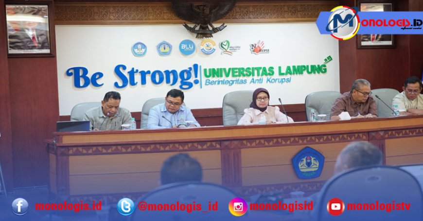 Rektor UNILA Tekankan Komitmen Mutu Dalam Reakreditasi 2026