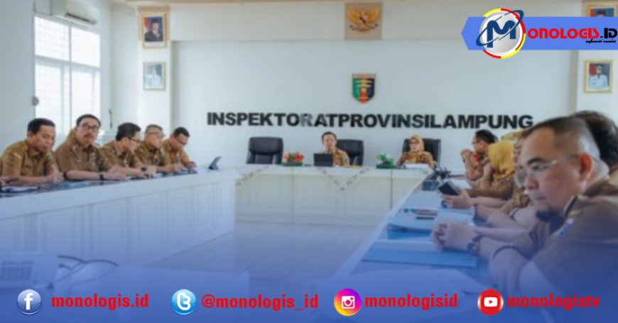 Monitoring MSCP Program KPK, Pemprov Lampung Perkuat Pencegahan Korupsi