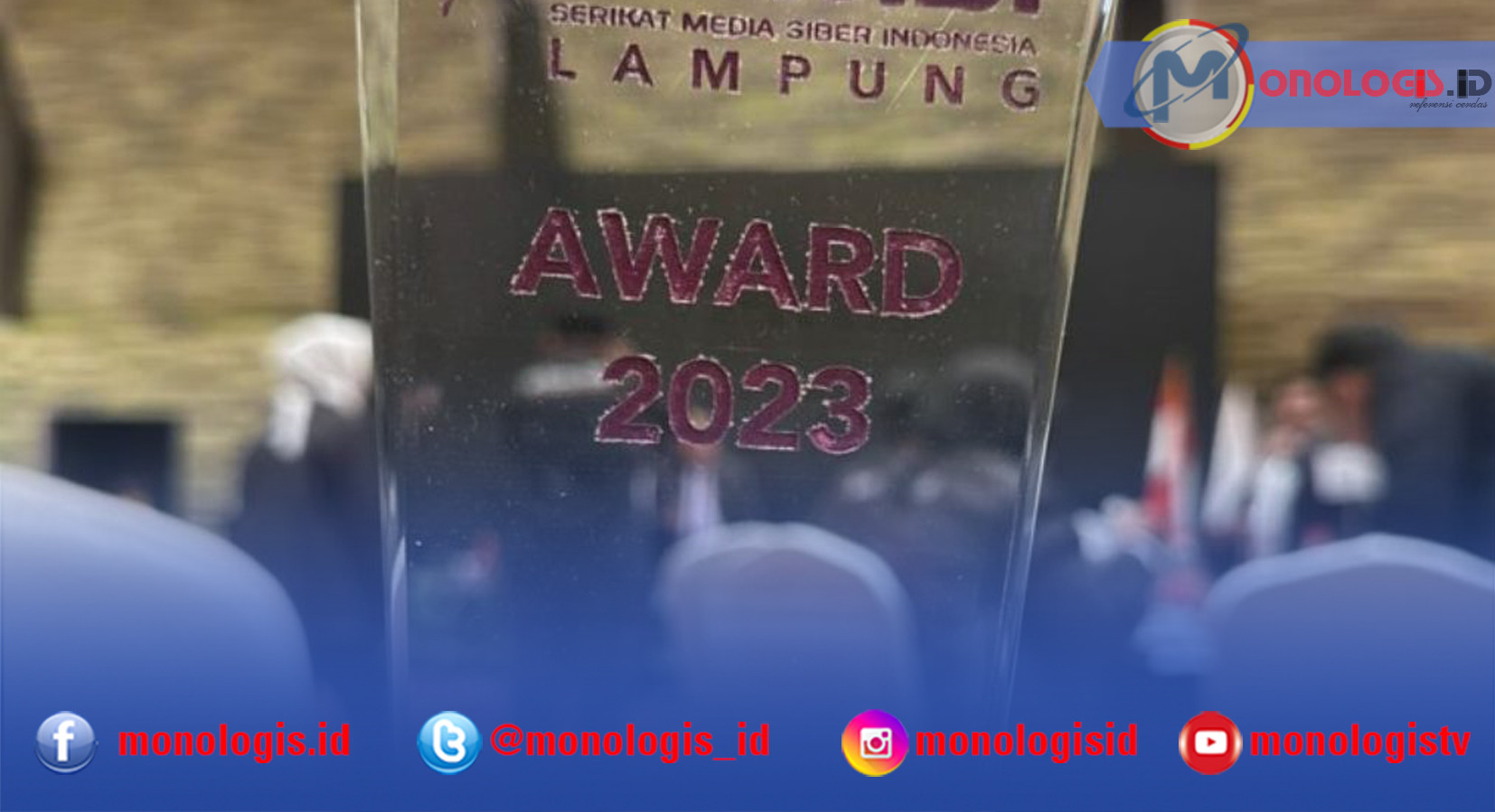 Terima Penghargaan Wakil Rakyat Peduli Pers, Ini Kesan Ketua DPRD Lampung