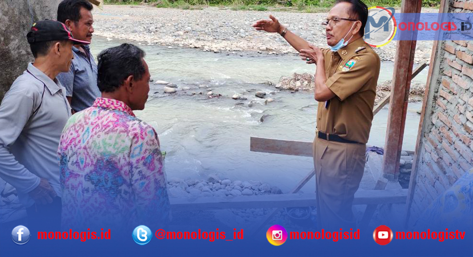 Penanganan Abrasi Waylaai, Bupati Pesisir Barat Perintahkan PUPR Turunkan Alat Berat