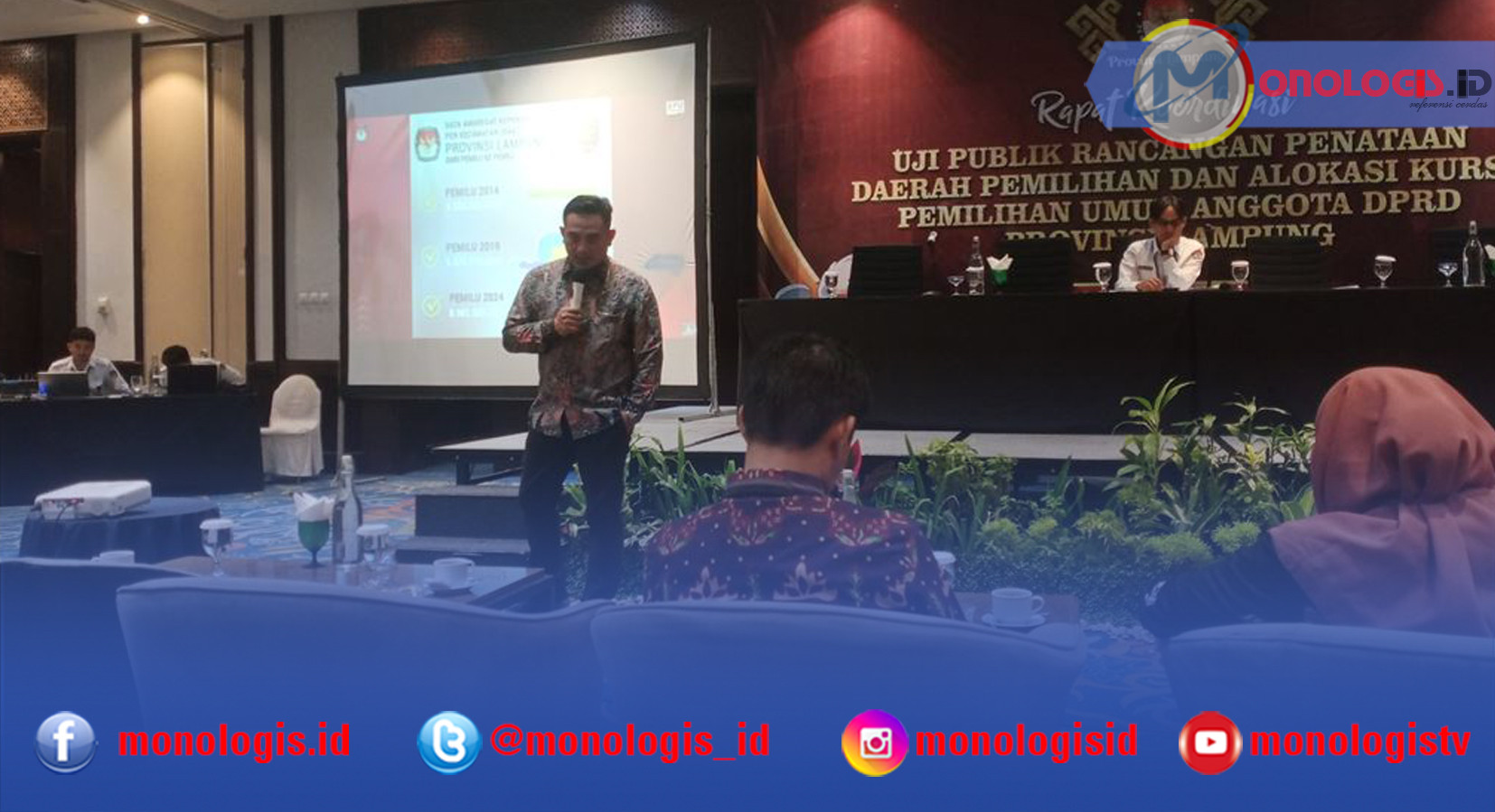 KPU Gunakan Dua Opsi Tentukan Alokasi Kursi DPRD Lampung
