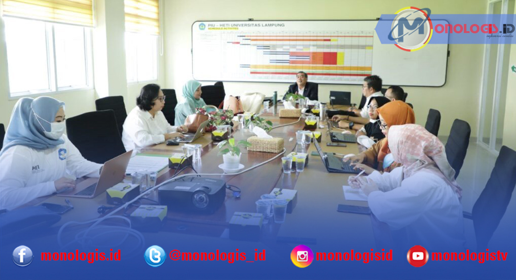 Tim PIU RSPTN Unila Sosialisasi dan Pemantapan Program HETI