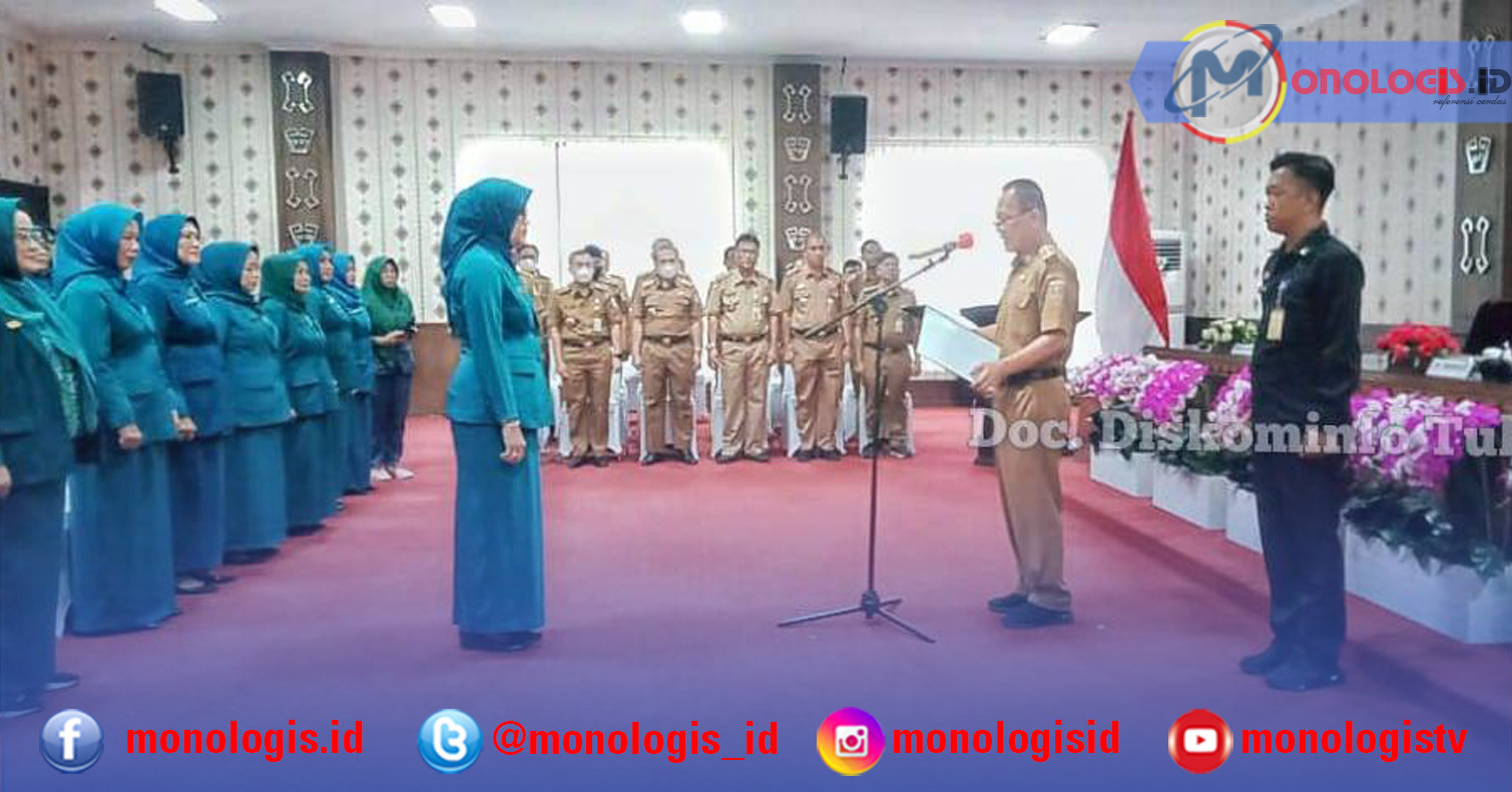Qudrotul Ikhwan Lantik Ketua TP PKK Kecamatan se-Tulangbawang