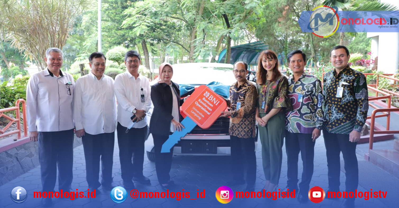 Unila Terima Bantuan Kendaraan Operasional dari BNI