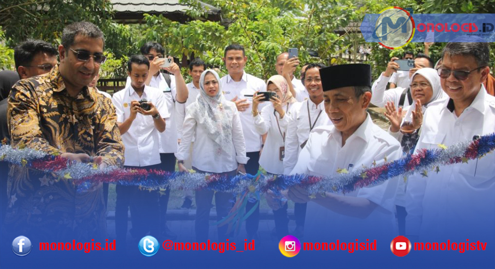 ITERA Terima Wifi Corner Outdoor dan Beasiswa dari PGN