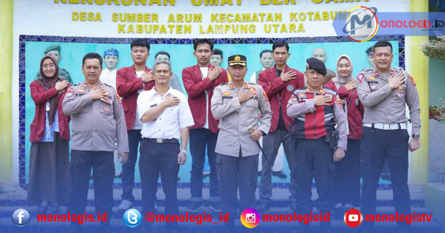 Kapolres Lampung Utara Ajak Masyarakat Turut Aktif Jaga Kamtibmas