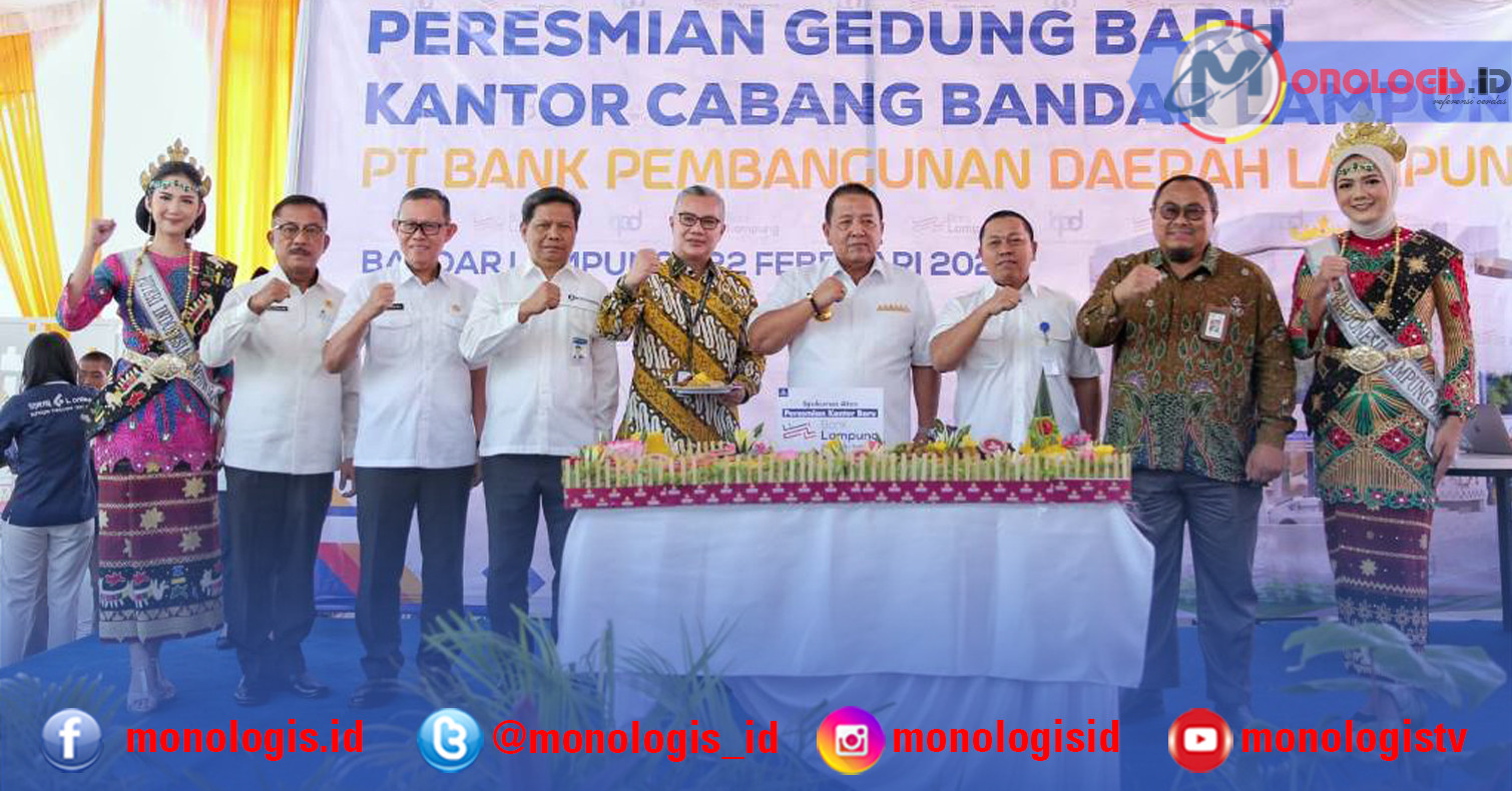 Resmikan Kancab Bandarlampung, Arinal Minta Bank Lampung Penuhi Ekspektasi Nasabah
