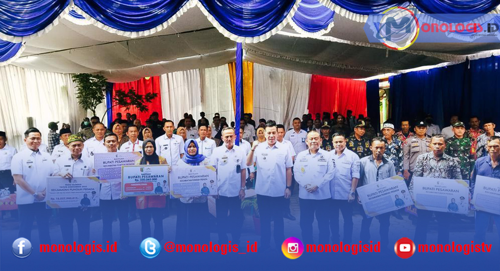 Bupati Pesawaran Minta Masyarakat Jaga Infrastruktur