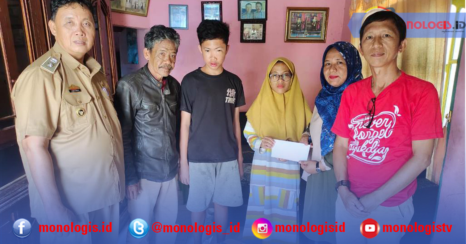 PWI Pesisir Barat Salurkan Bantuan dan Tali Asih ke Penderita Pembengkakan Mata dan Wajah